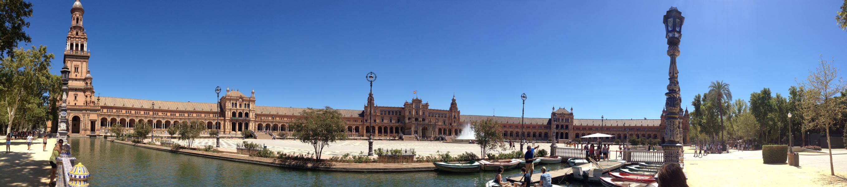 Plaza de Espana, Sevilla, Andalusien
