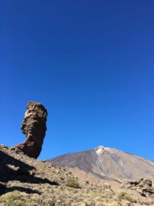Der Finger Gottes und der Gipfel des Teide Der Finger Gottes und der Gipfel des Teide