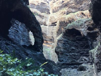 Irgendwo da ist der Weg durch die Masca-Schlucht Irgendwo da ist der Weg durch die Masca-Schlucht