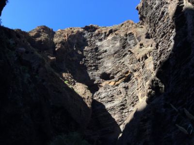 Spektakuläre Aussichten in der Masca-Schlucht Spektakuläre Aussichten in der Masca-Schlucht