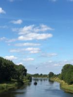 Flussfischer auf der Weser Flussfischer auf der Weser