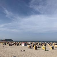 Der Strand in Travemünde Der Strand in Travemünde